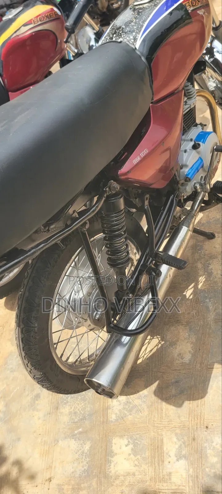 Bajaj Boxer 2021 Red