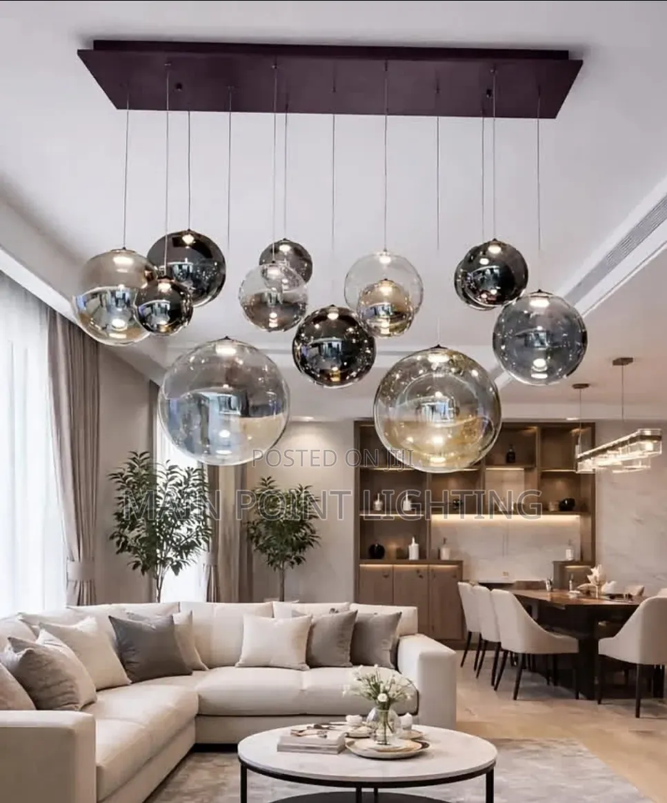 Modern Led Lava Chandelier
