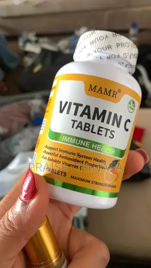 Mamr Vitamin C Tablets – 60 Tablets, Vegan Immune Support