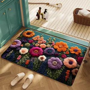 Floral Foot Mat