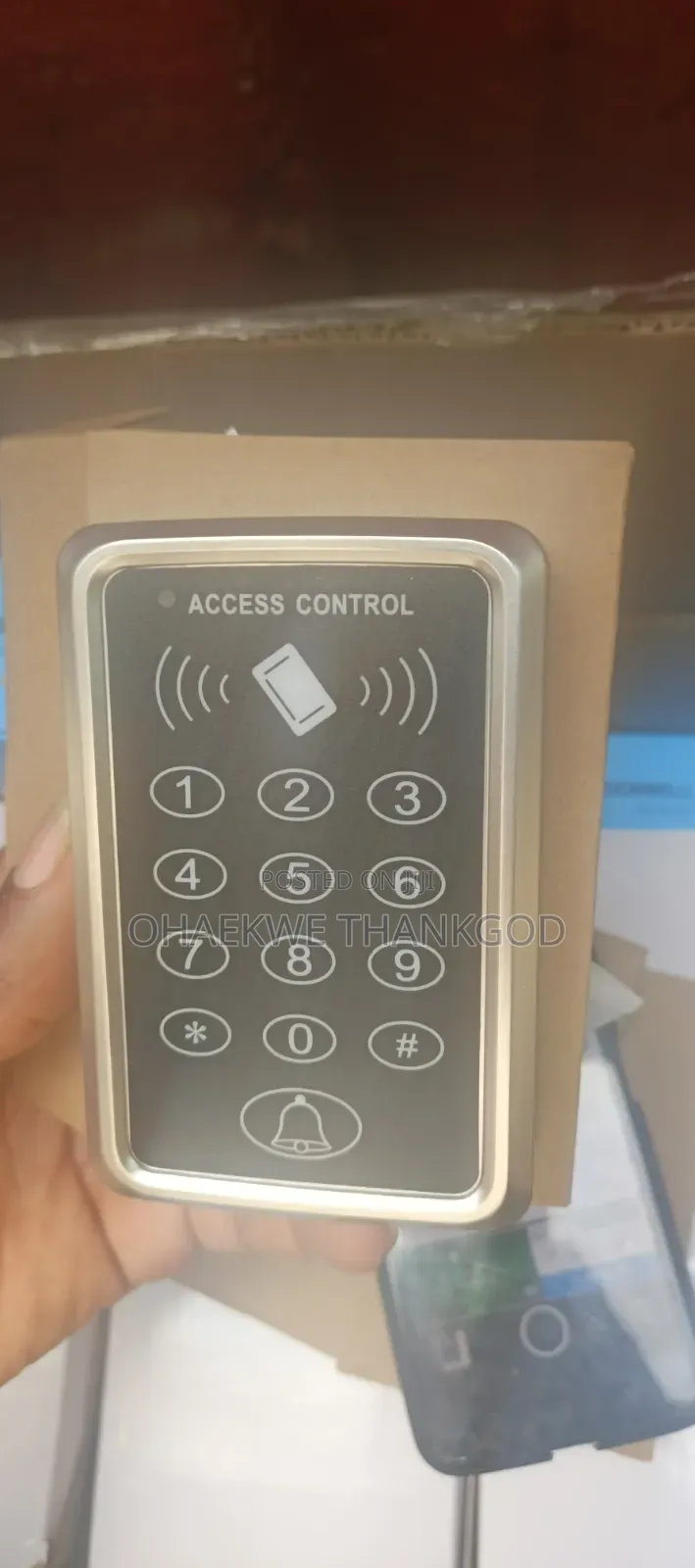 Rfid Door Lock Access Control System With 10 Keyfobs