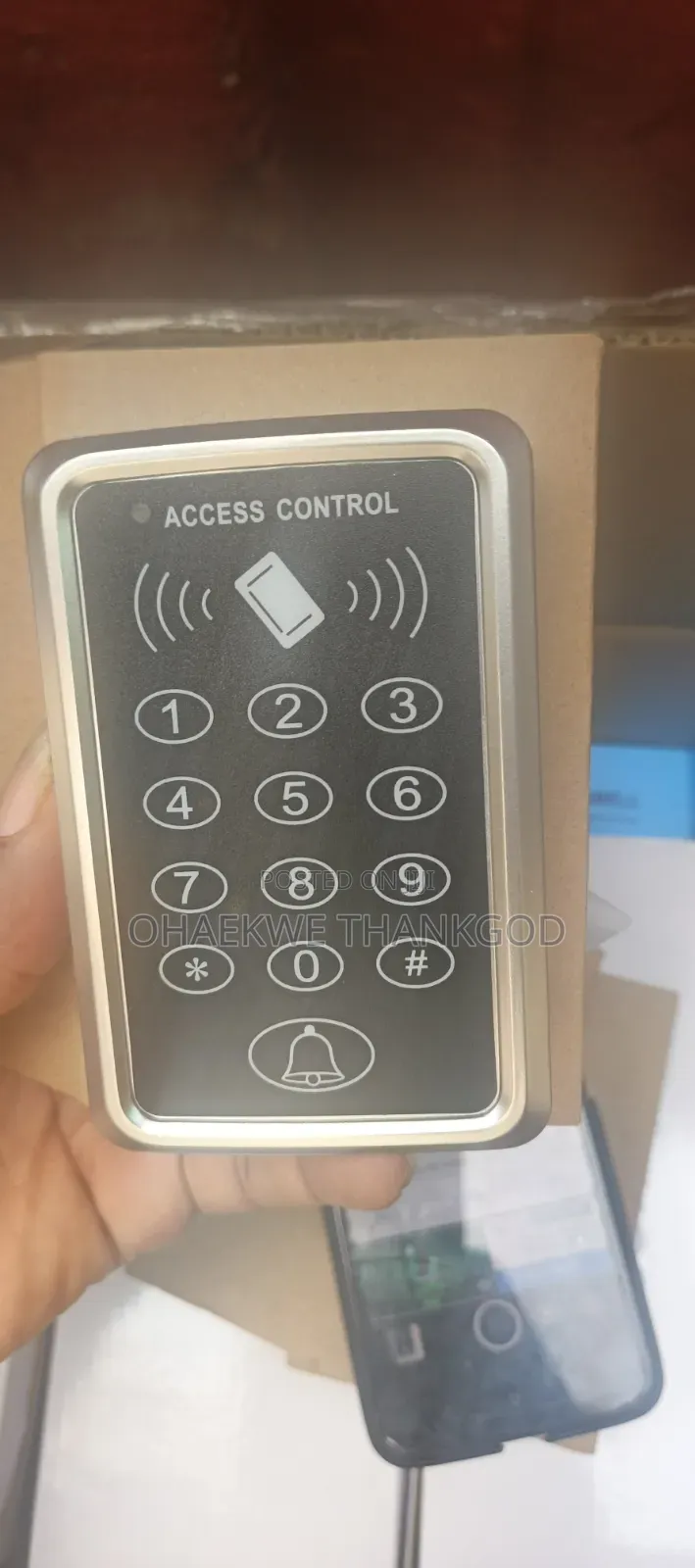 Rfid Door Lock Access Control System With 10 Keyfobs