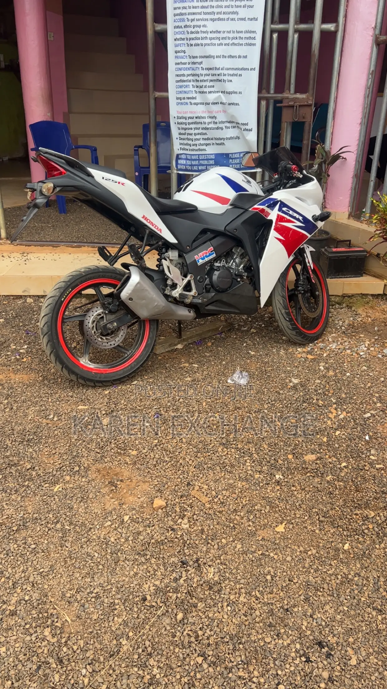 Honda CBR 2016 White