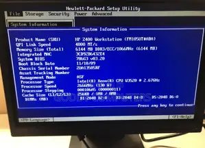 Desktop Computer HP Z400 32GB Intel Xeon HDD 1T