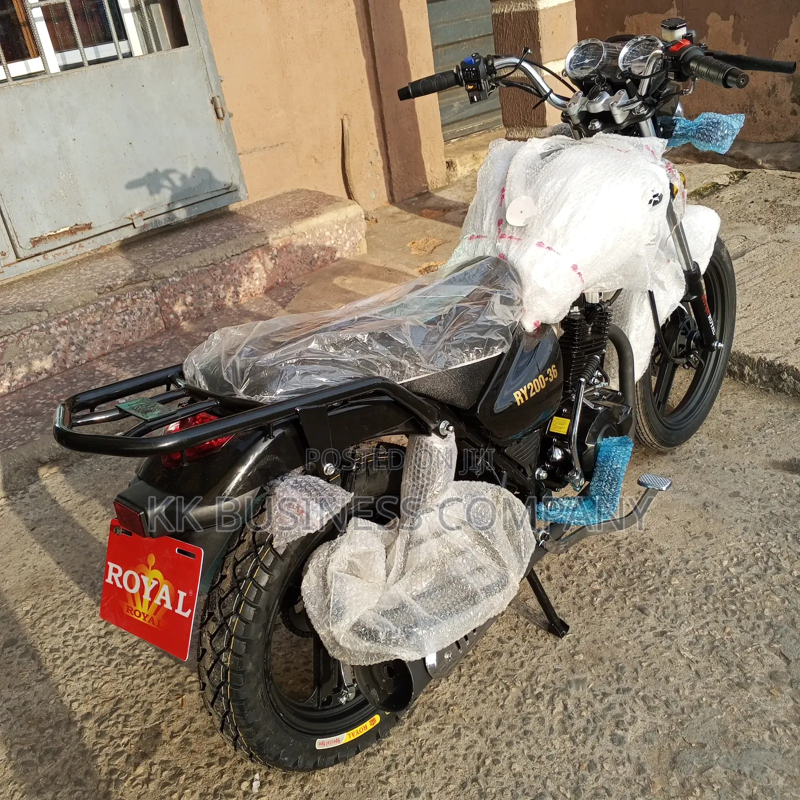 New Royal Motorcycle 2025 Black