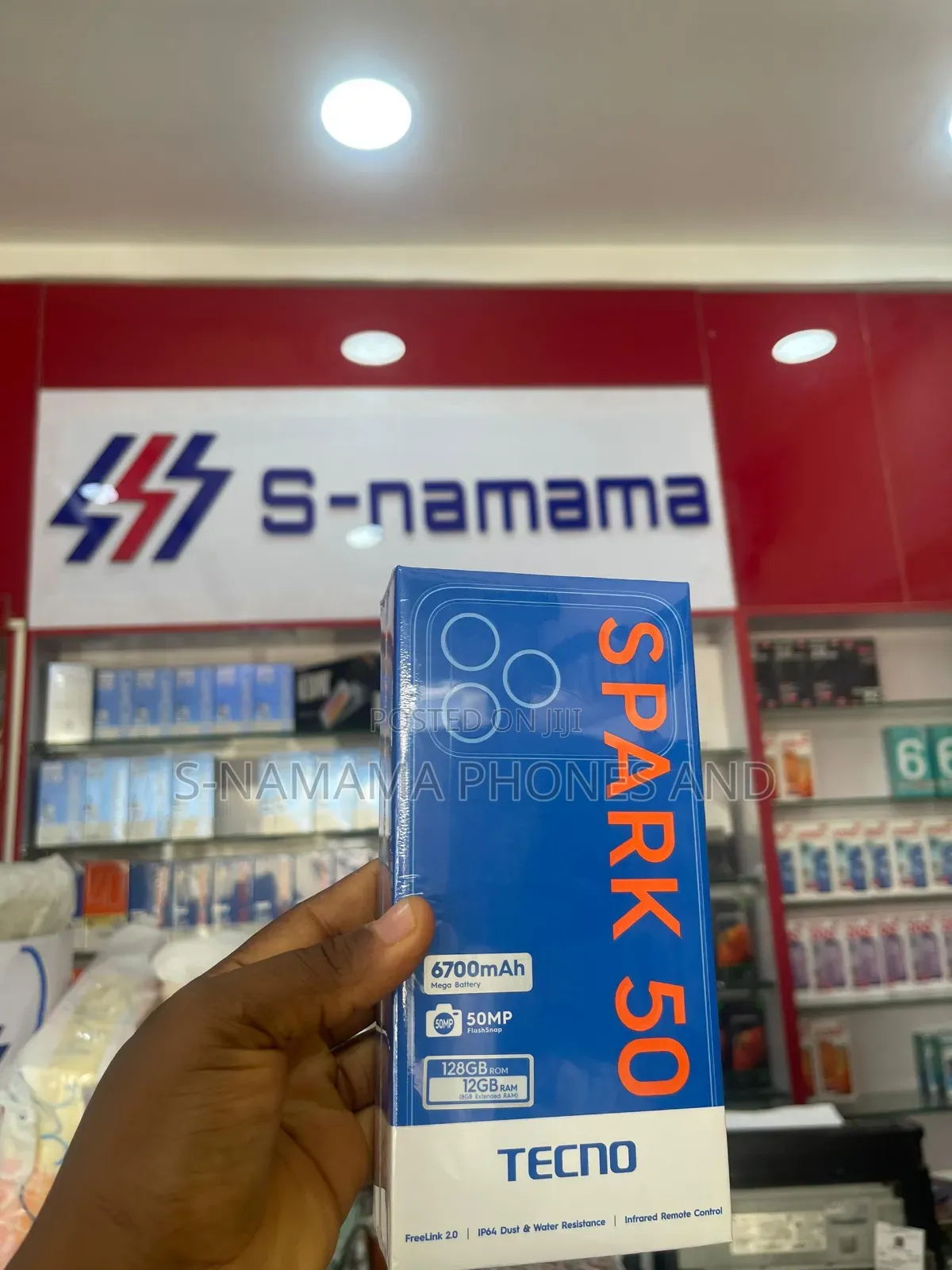 New Tecno Spark 50 128 GB Blue