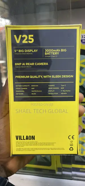 New Villaon V20 SE 32 GB Black