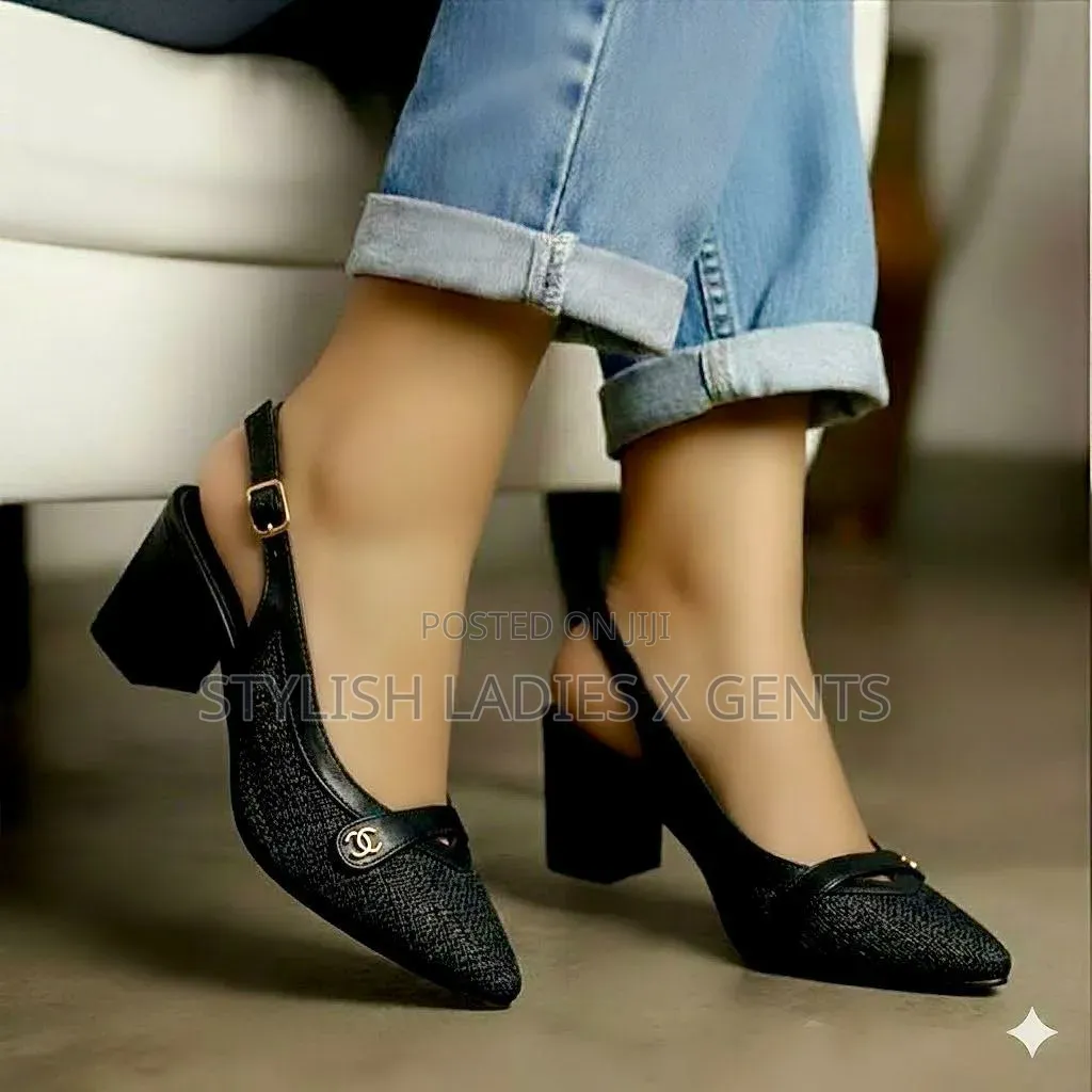 Chanel Wool Tweed Slingback