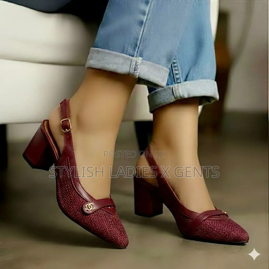 Chanel Wool Tweed Slingback