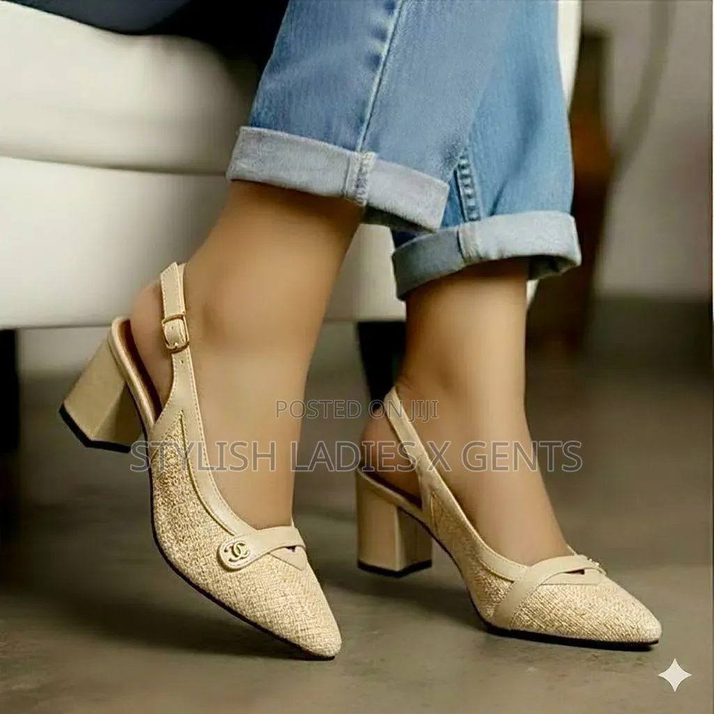 Chanel Wool Tweed Slingback