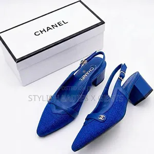 Chanel Wool Tweed Slingback