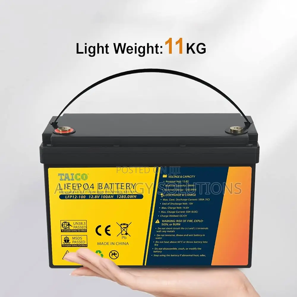 1.2kwh Taico Lithium Battery 100% Original