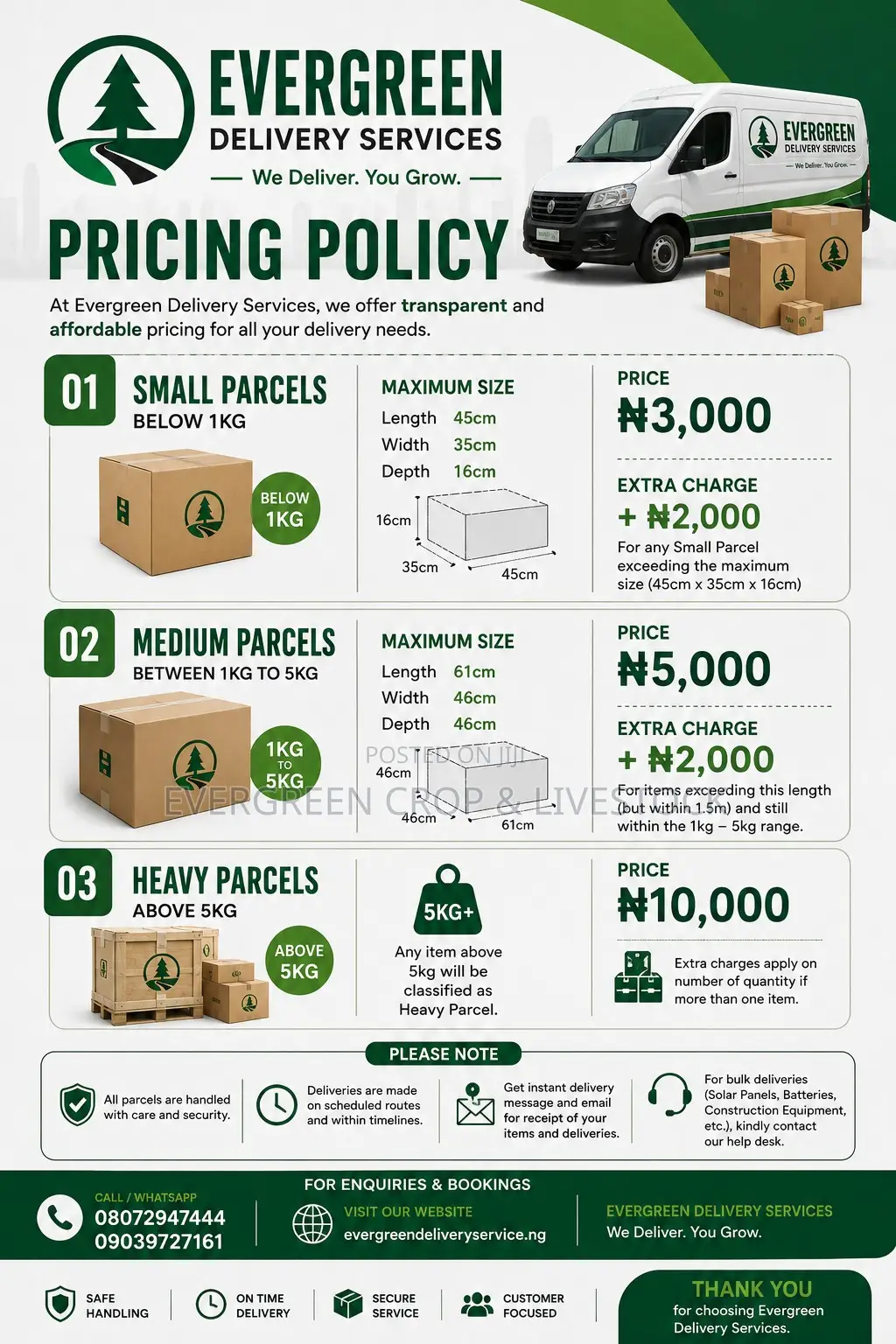 Evergreen Delivery Services