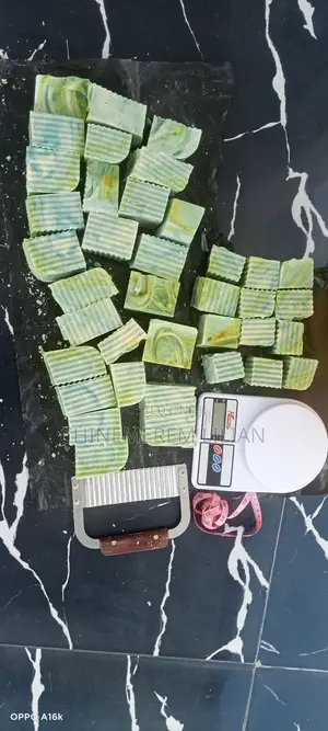 Hand Made Bar Soap, Liquid Soap, And Other Cleaning Agents