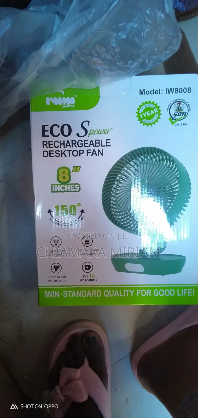 Rechargeable Fans