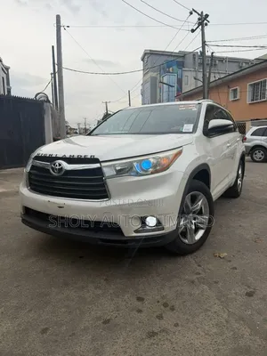 Toyota Highlander Limited 4dr SUV (3.5L 6cyl 6A) 2014 White