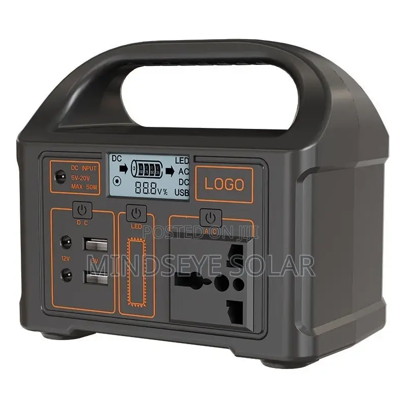 200w Portable Solar Generator + Solar Panel — Silent Power Solution