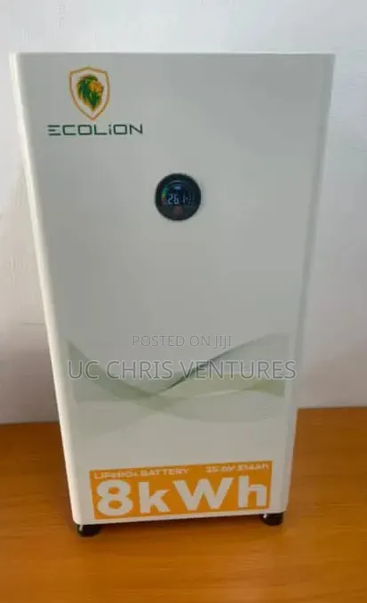 Ecolion 24v 8kwh High-Capacity Solar Battery