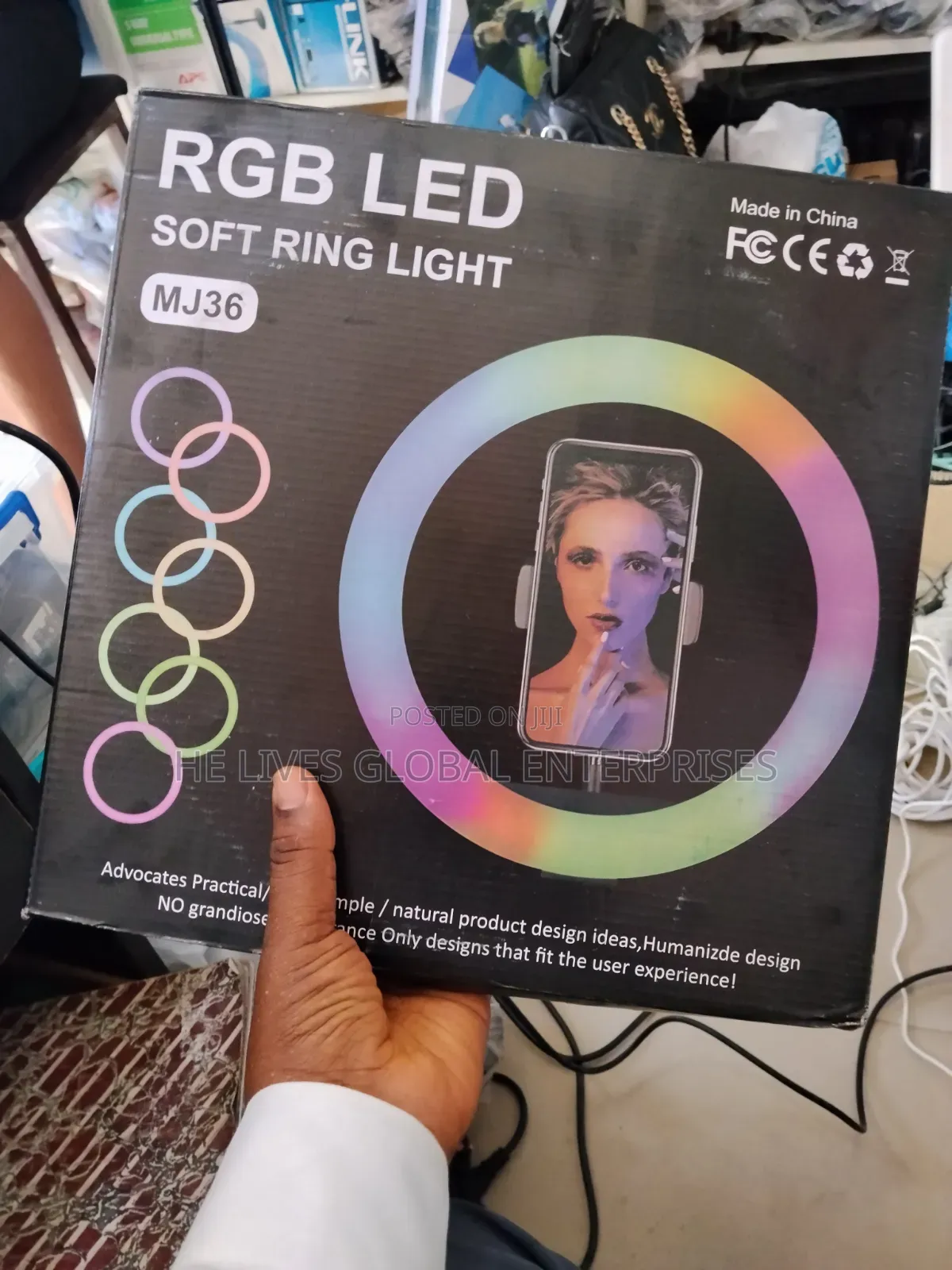 12" Rgb Ring Light