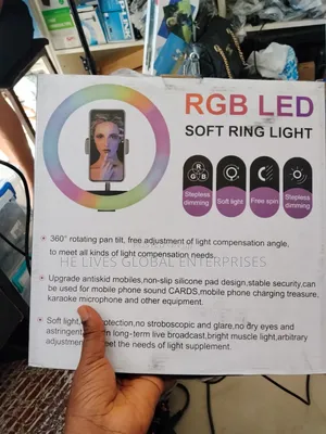 12" Rgb Ring Light