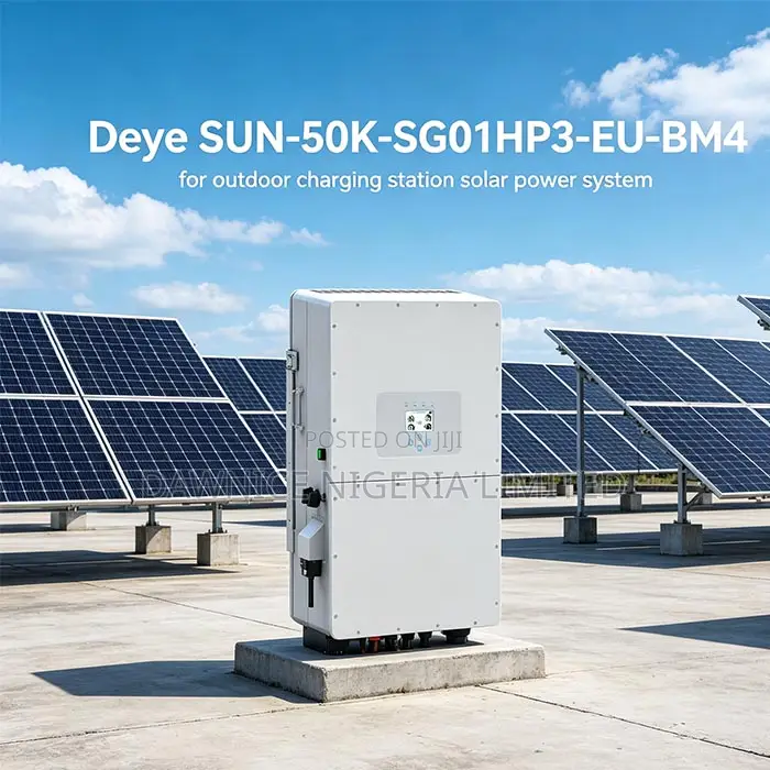 Deye Sun-: Reliable Power for Large Rooftop Pv Systems