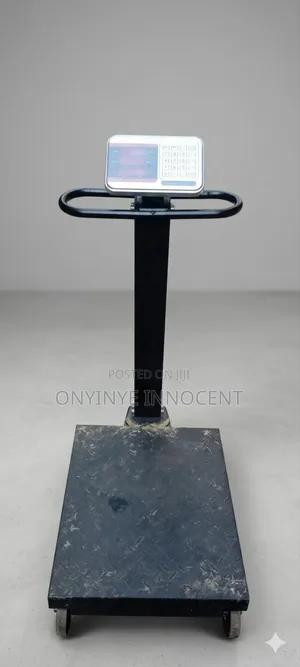 Heavy-Duty 600kg Digital Platform Scale With Industrial Folding Design