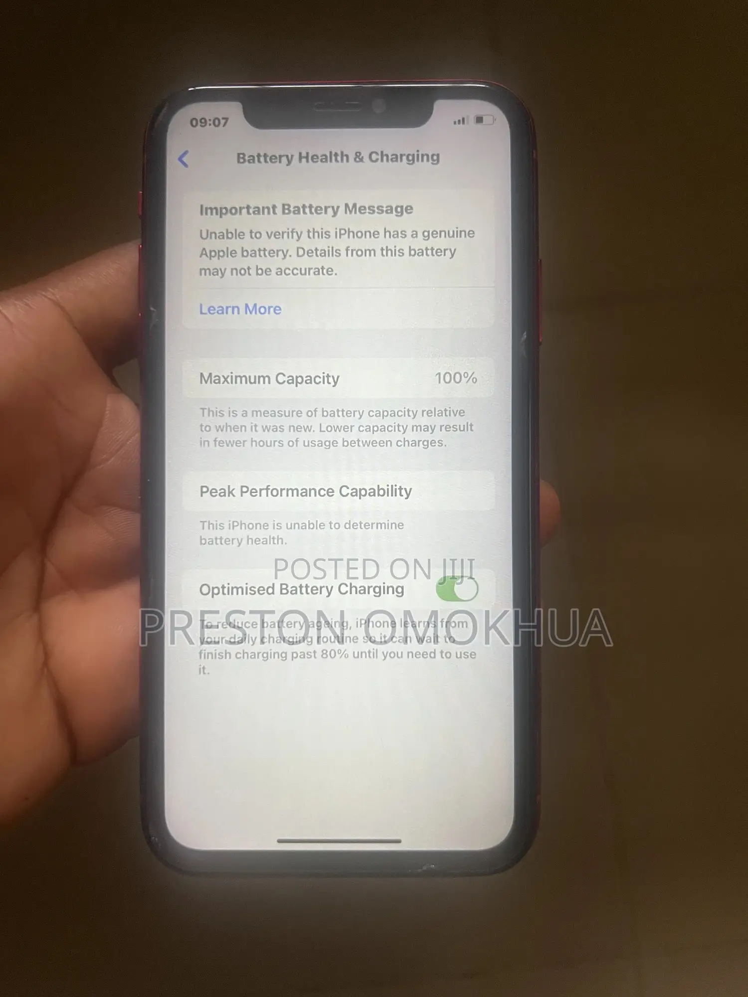 Apple iPhone XR 64 GB Red