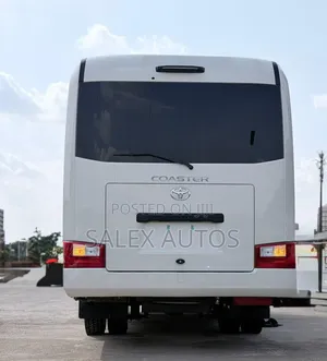 New Toyota Coaster 2025 White