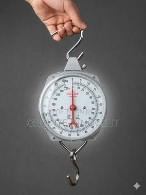 Camry Heavy Duty Mechanical Hanging Dial Scale - 100kg Capacity