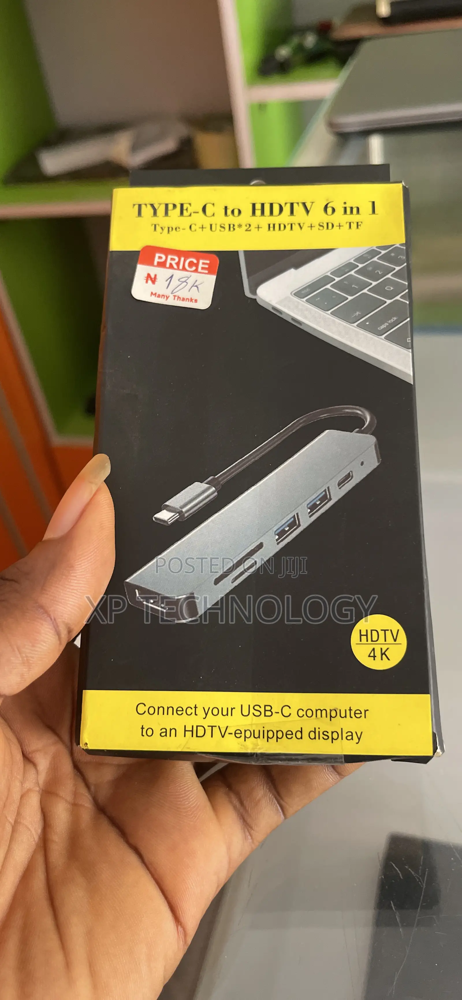 Type C Hub 6in1
