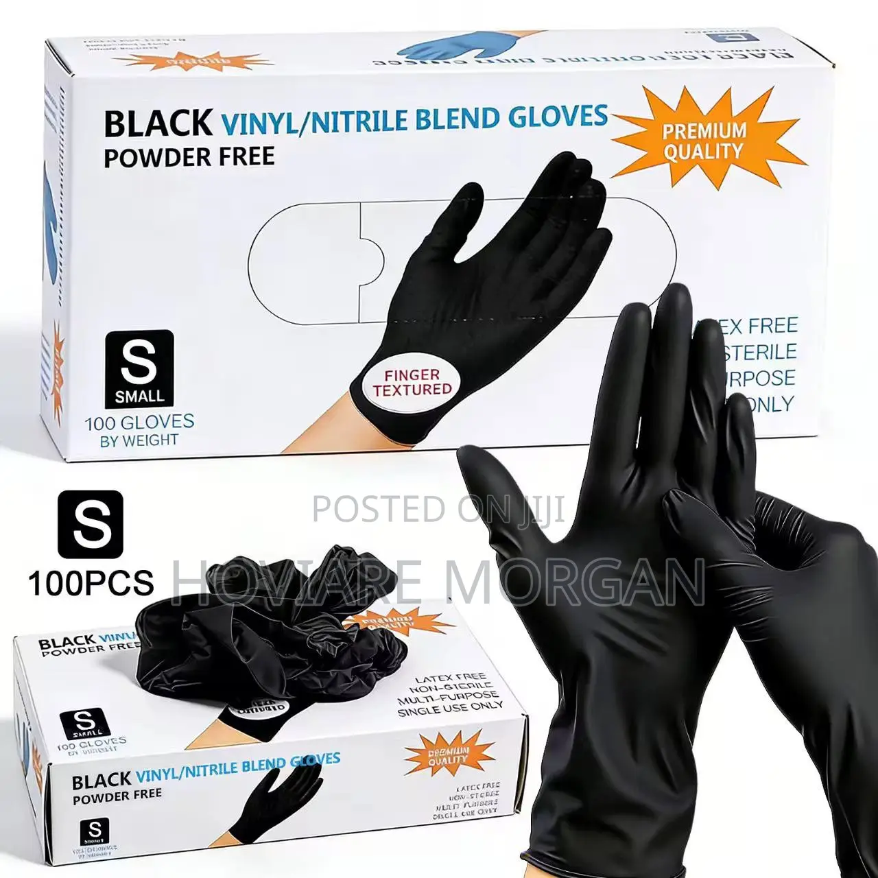 Black Hand Gloves