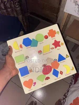 Wooden Shape Border Toy
