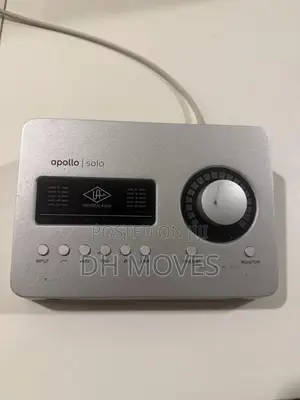 Universal Audio (Uad) Apollo Solo — Thunderbolt 3 Audio Interface