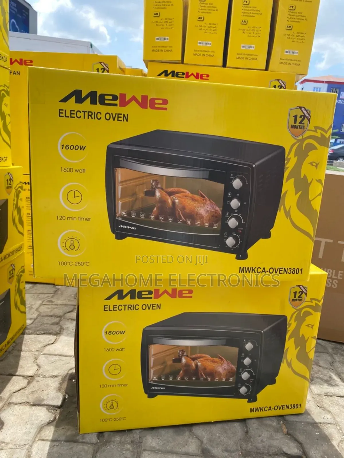 Mewe Electric Oven 38l