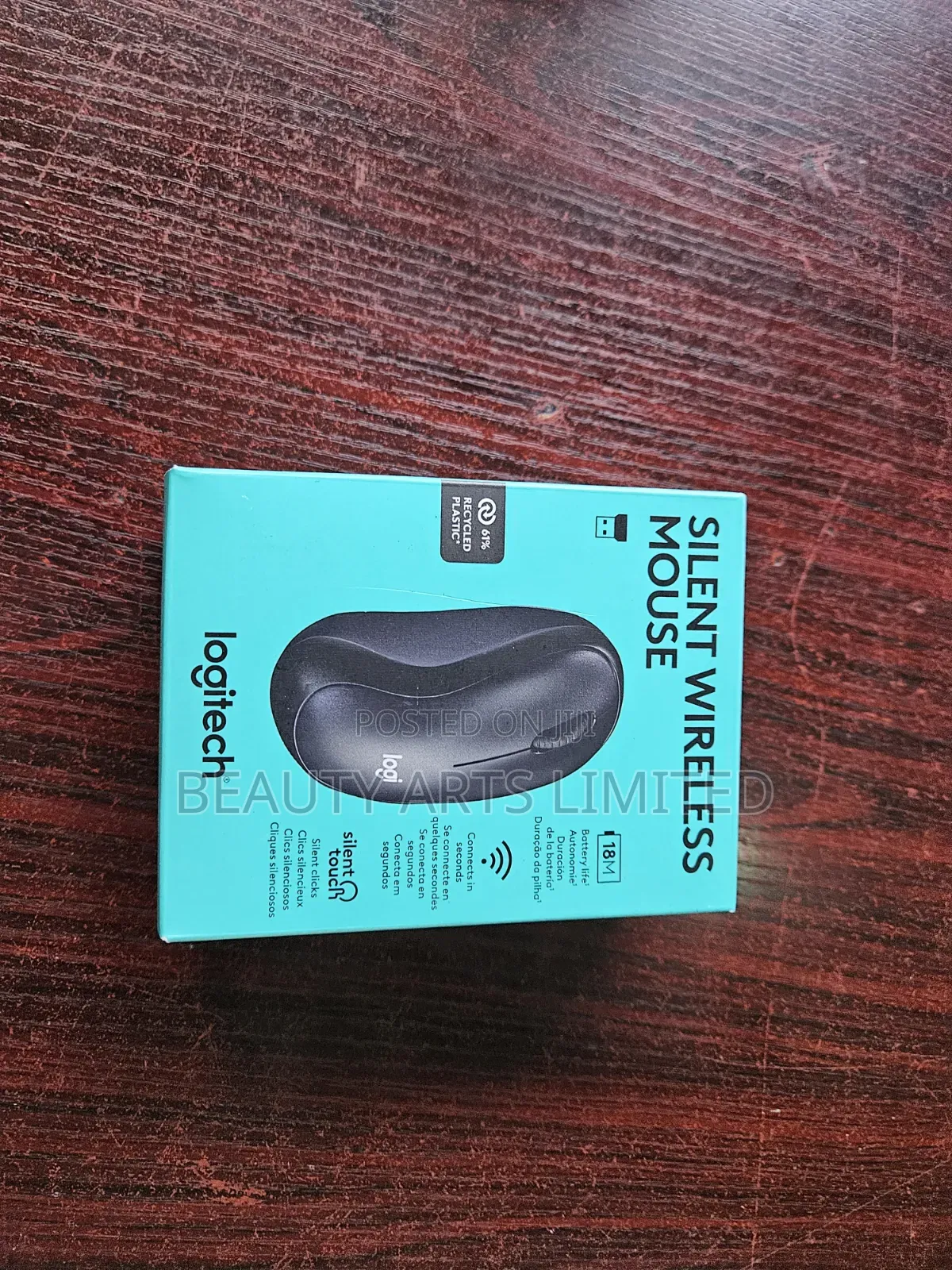 Silent Wireless Logitech Mouse