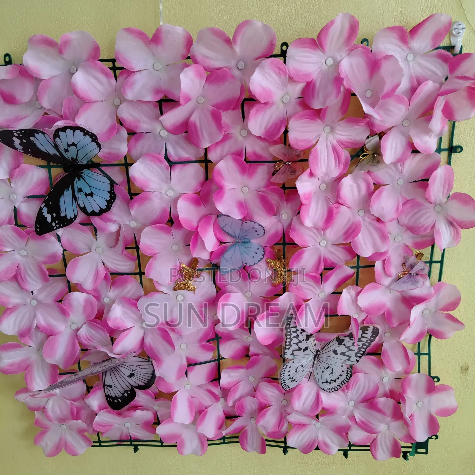 Artificial Flower Panel