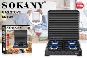 Sokany 4 Burner Gas Cooker