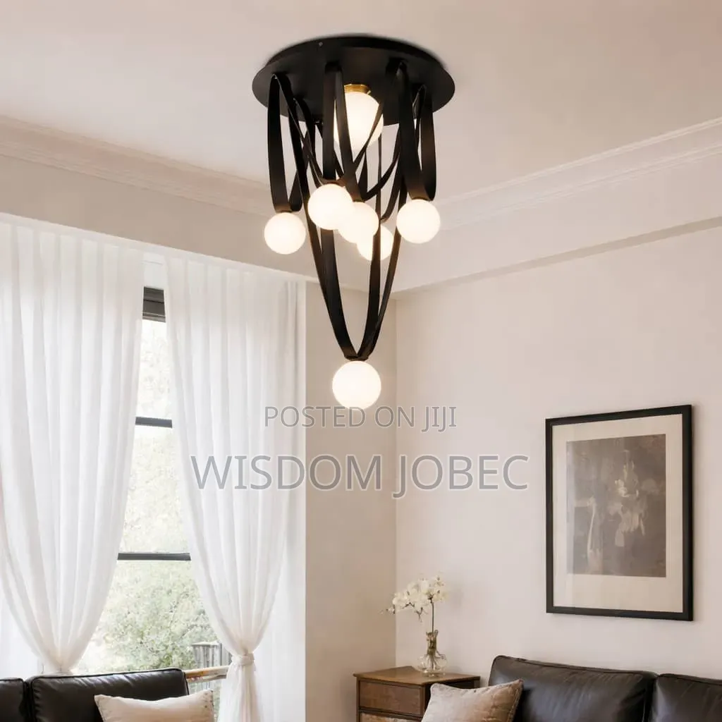 Black Modern Chandelier