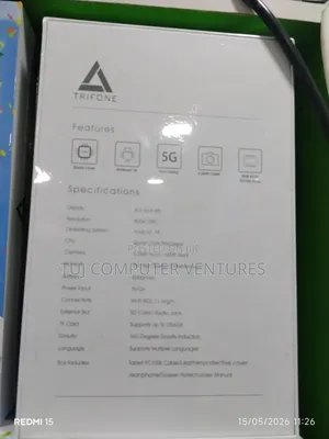 New Trifone X801 Max 512 GB Silver