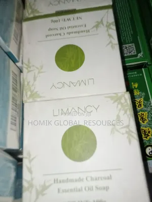 Limancy Handmade Charcoal Essential Oil Soap