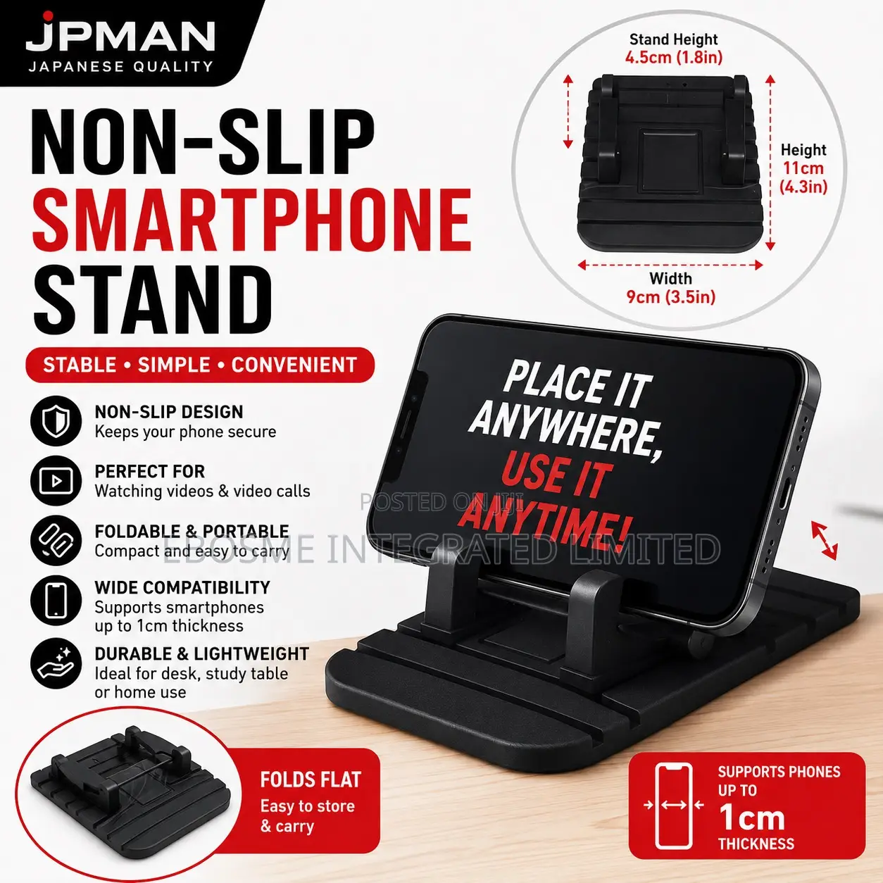 Smart Phone Stand Non-Slip