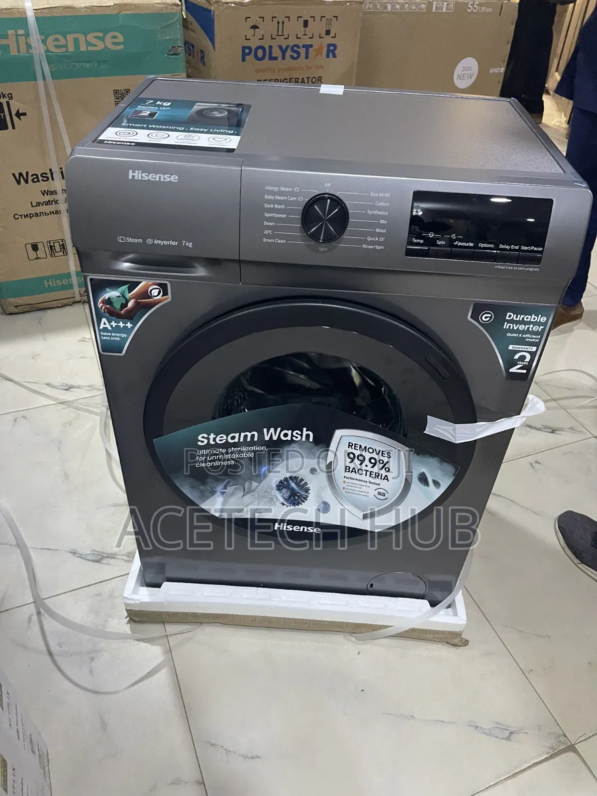 Newly Improved Hisense 7kg Front Load Automatic Washing Machine