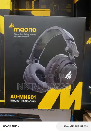 Maono Au-mh601 Professional Studio Monitor Headphone