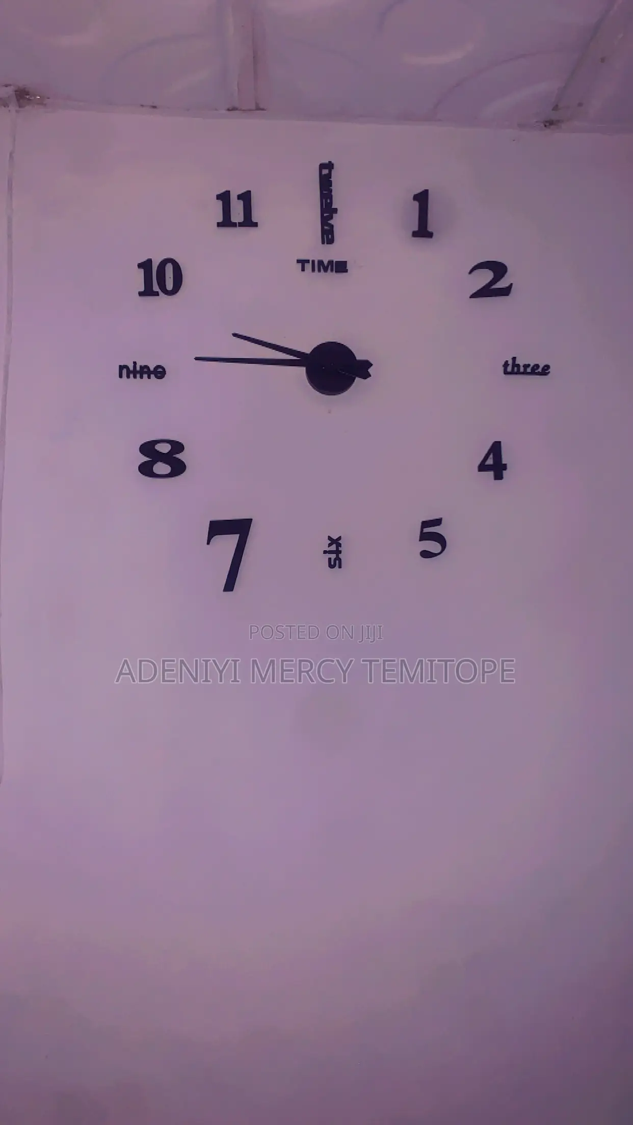 3diy Wall Clock