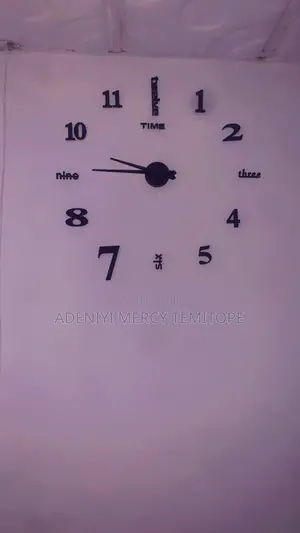 3diy Wall Clock