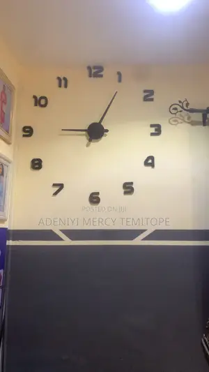 3diy Wall Clock