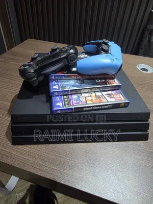 Ps4 Pro Console Used With Extra Pad and 3 CDS