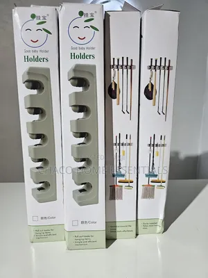 Wall- Mounted Mop Broom Holder
