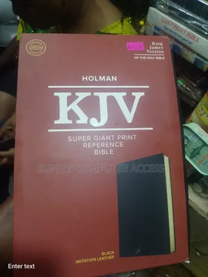 Holman King James Bible Giant Printe With Refference