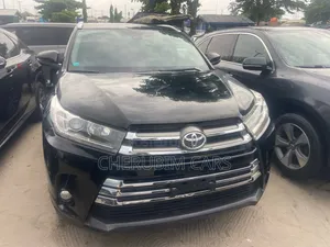 Toyota Highlander Limited 4x4 V6 (3.5L 6cyl 8A) 2018 Black